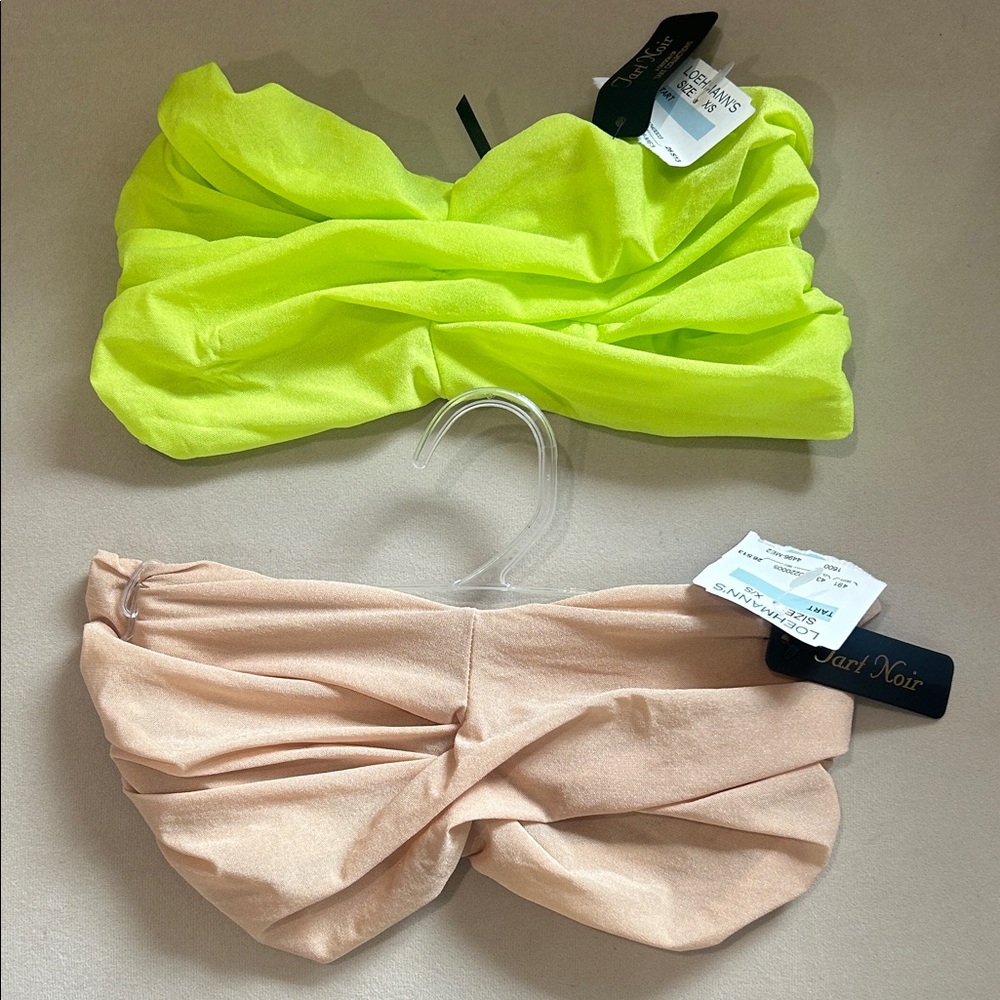 Tart Nude & Black Branded Apparel Tag